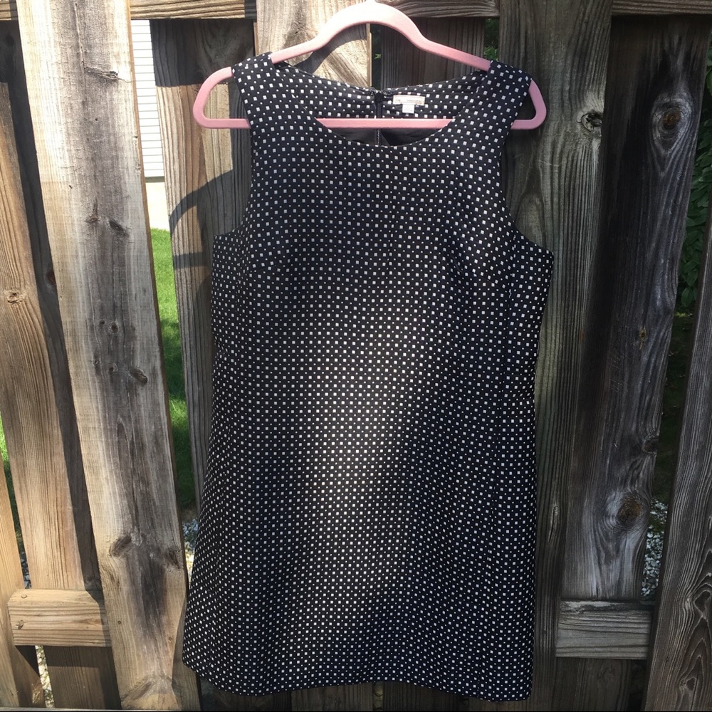 Black & White Straight Dress